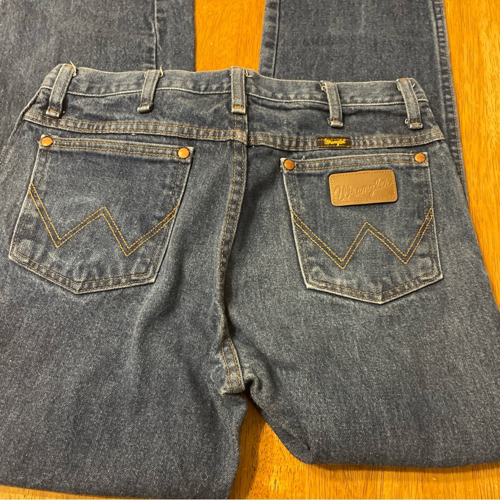 **WRANGLER** 936PWD STRAIGHT‎ LEG JEANS 31X34 (msr 29"x33.5")